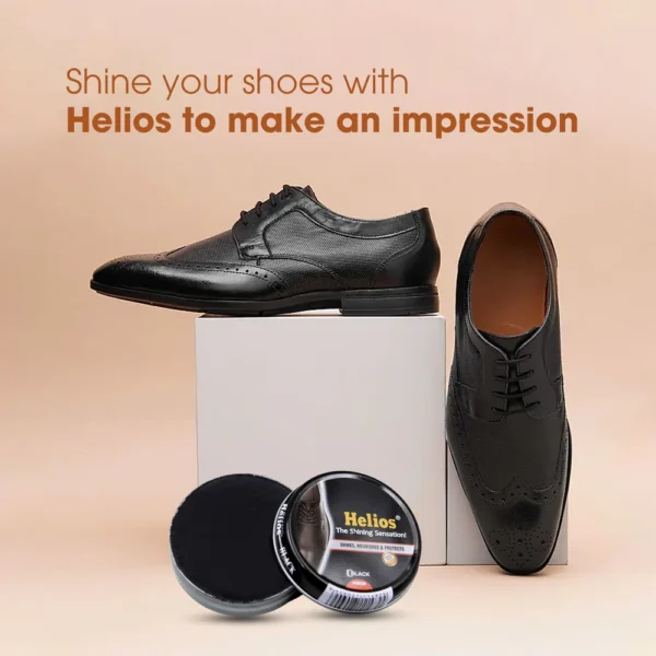 Helios Wax Polish 40GM-Black